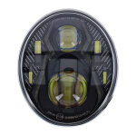 Bright, LED breakout headlamp unit. Black