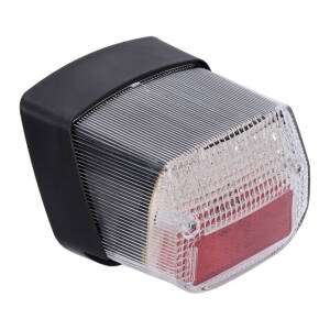 Emgo, LED taillight. Clear lens/red reflector