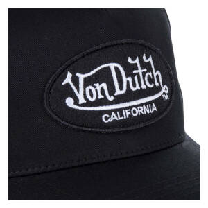 Von Dutch logo cap black One size fits most