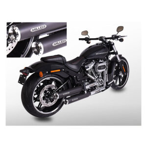 ** Miller, Destiny slip-on mufflers. Euro 5. Matte black