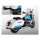 ** Miller, Airlington 107" slip-on mufflers. Euro 4. Black