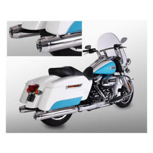 ** Miller, Airlington 114" slip-on mufflers. Euro 4. Polished