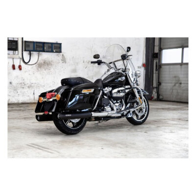 ** Miller, Cleveland 114" slip-on mufflers. Euro 5. Matte black