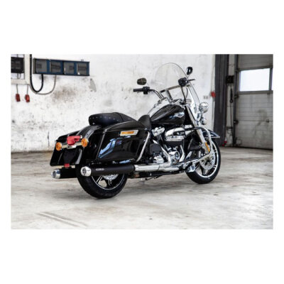 ** Miller, Cleveland 114" slip-on mufflers. Euro 5. Matte black