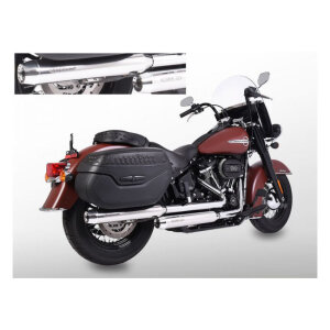 ** Miller, Independence slip-on mufflers. Euro 4. Polished