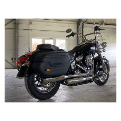 ** Miller, Destiny slip-on mufflers. Euro 5. Polished
