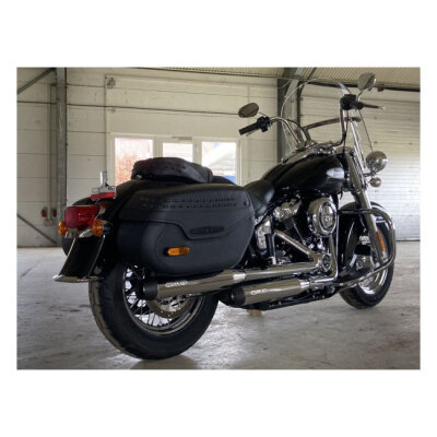 ** Miller, Destiny slip-on mufflers. Euro 5. Polished