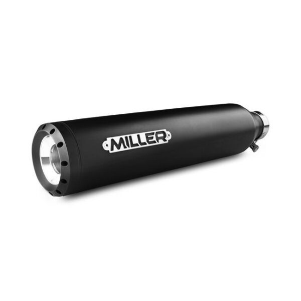 ** Miller, Destiny slip-on mufflers. Euro 5. Matte black
