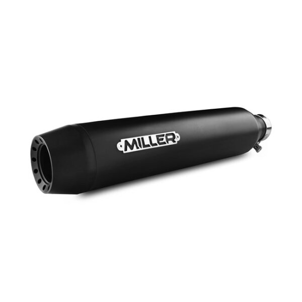 ** Miller, Destiny slip-on mufflers. Euro 5. Matte black