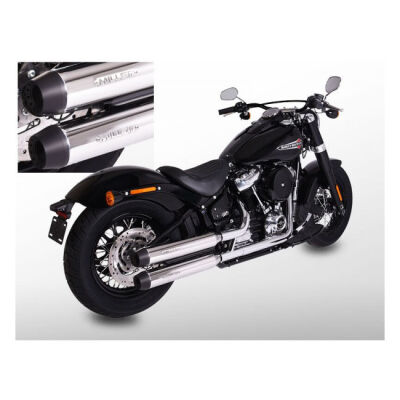 ** Miller, Independence slip-on mufflers. Euro 4. Polished