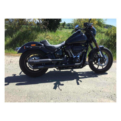 ** Miller, Destiny slip-on mufflers. Euro 5. Matte black