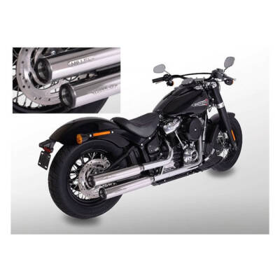 ** Miller, Independence slip-on mufflers. Euro 4. Polished