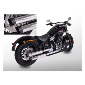 ** Miller, Independence slip-on mufflers. Euro 4. Polished