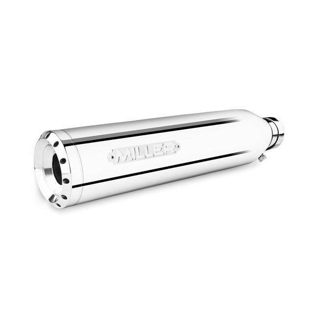 ** Miller, Destiny slip-on mufflers. Euro 5. Polished