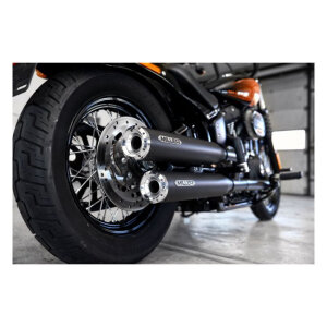** Miller, Destiny slip-on mufflers. Euro 5. Matte black
