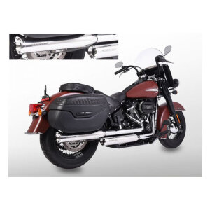 ** Miller, Independence slip-on mufflers. Euro 4. Polished