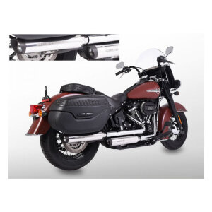 ** Miller, Independence slip-on mufflers. Euro 4. Polished