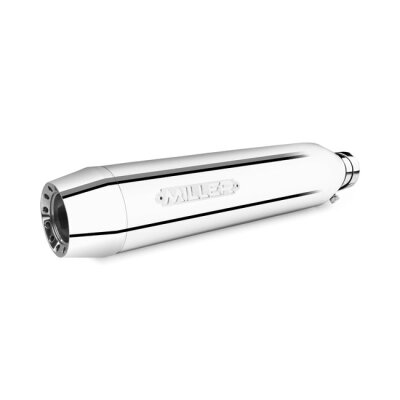 ** Miller, Independence 2-1 slip-on muffler. Euro 4. Polished
