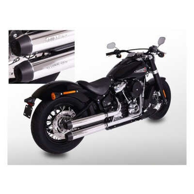 ** Miller, Independence slip-on mufflers. Euro 4. Polished