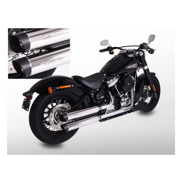 ** Miller, Destiny slip-on mufflers. Euro 5. Polished