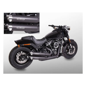 ** Miller, Bronco 2-2 exhaust system. Euro 4. Matte black