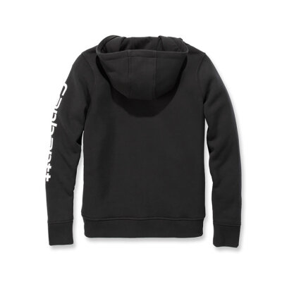 Carhartt Logo Sleeve female hoodie black Size S