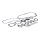 Athena, motor gasket kit (no oil seals). XR1000