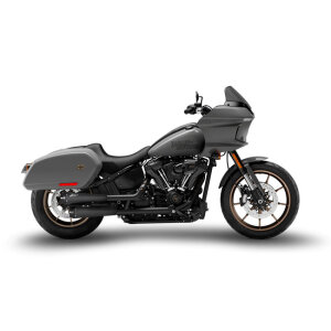 Zard, M8 Softail 2-2 slip-on muffler set. Matte black