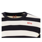 13 1/2 Behind Bars long sleeve white/black Size S