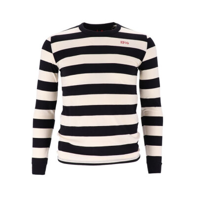 13 1/2 Behind Bars long sleeve white/black Size M