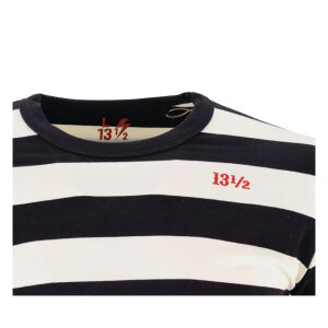 13 1/2 Behind Bars long sleeve white/black Size M