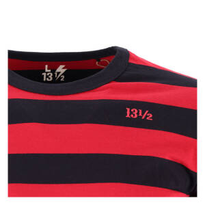 13 1/2 Behind Bars long sleeve red/black Size S