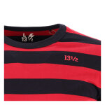 13 1/2 Behind Bars long sleeve red/black Size L