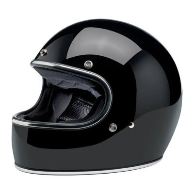 Biltwell Gringo helmet gloss black Size XL