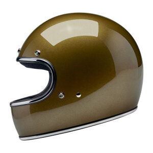Biltwell Gringo helmet ugly gold metallic Size XS