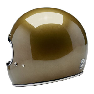 Biltwell Gringo helmet ugly gold metallic Size XS