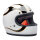 Biltwell Gringo helmet gloss white/black flames Size XS