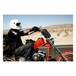 Biltwell Gringo SV helmet gloss white Size M