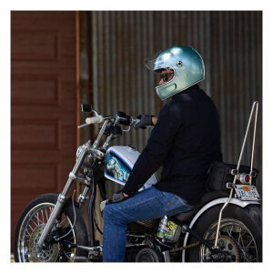 Biltwell Gringo SV helmet metallic sea foam Size 2XL