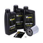 MCS, engine oil service kit. 20W50 Synthetic,84-99...