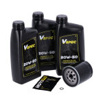 MCS, engine oil service kit. 20W50 Synthetic, 99-17...