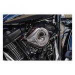S&S, Stealth Mini-Teardrop air cleaner kit. Lava Chrome