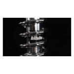Bitubo, WME dual shock absorber set. Chrome. 321mm