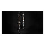 Bitubo, WME dual shock absorber set. Black. 331mm