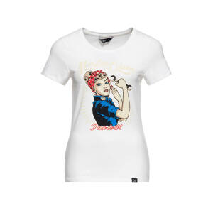 Queen Kerosin Motor Queen I Can Do It t-shirt off white...
