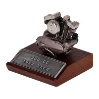 V-Twin Mfg, Ironhead motor model features 1:10 scale