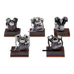 V-Twin Mfg, cast pewter motor model V-Twin engines