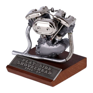 V-Twin Mfg, cast pewter motor model V-Twin engines