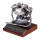 V-Twin Mfg, cast pewter motor model V-Twin engines