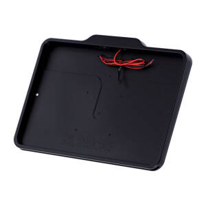 DMP, license plate frame with light 5.0 NL BE. Matte black